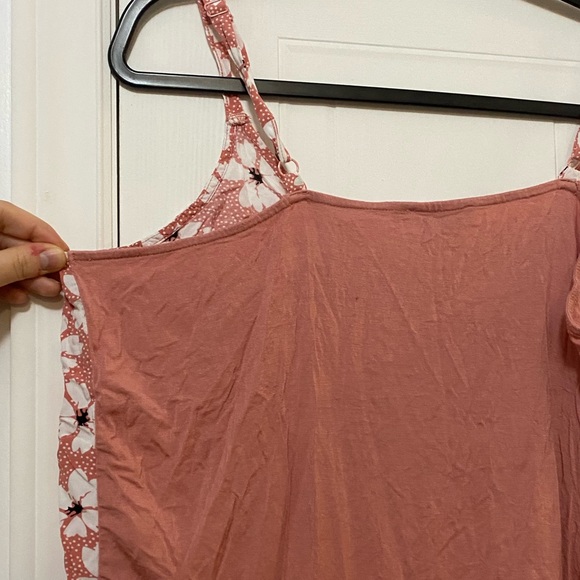 2-Pack Rickis Crop Tops -cotton summer spaghetti strap camisoles tank top size L - Picture 12 of 16